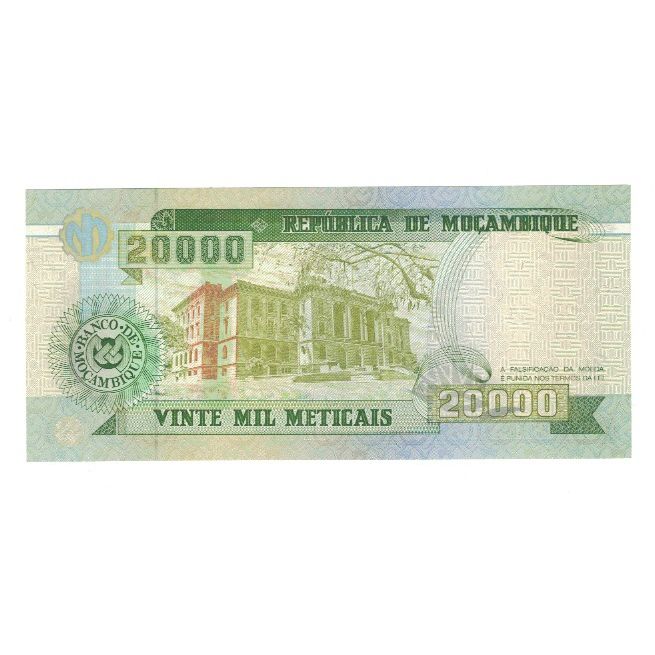 bankovec, 
  
  Mozambik, 
  
  20