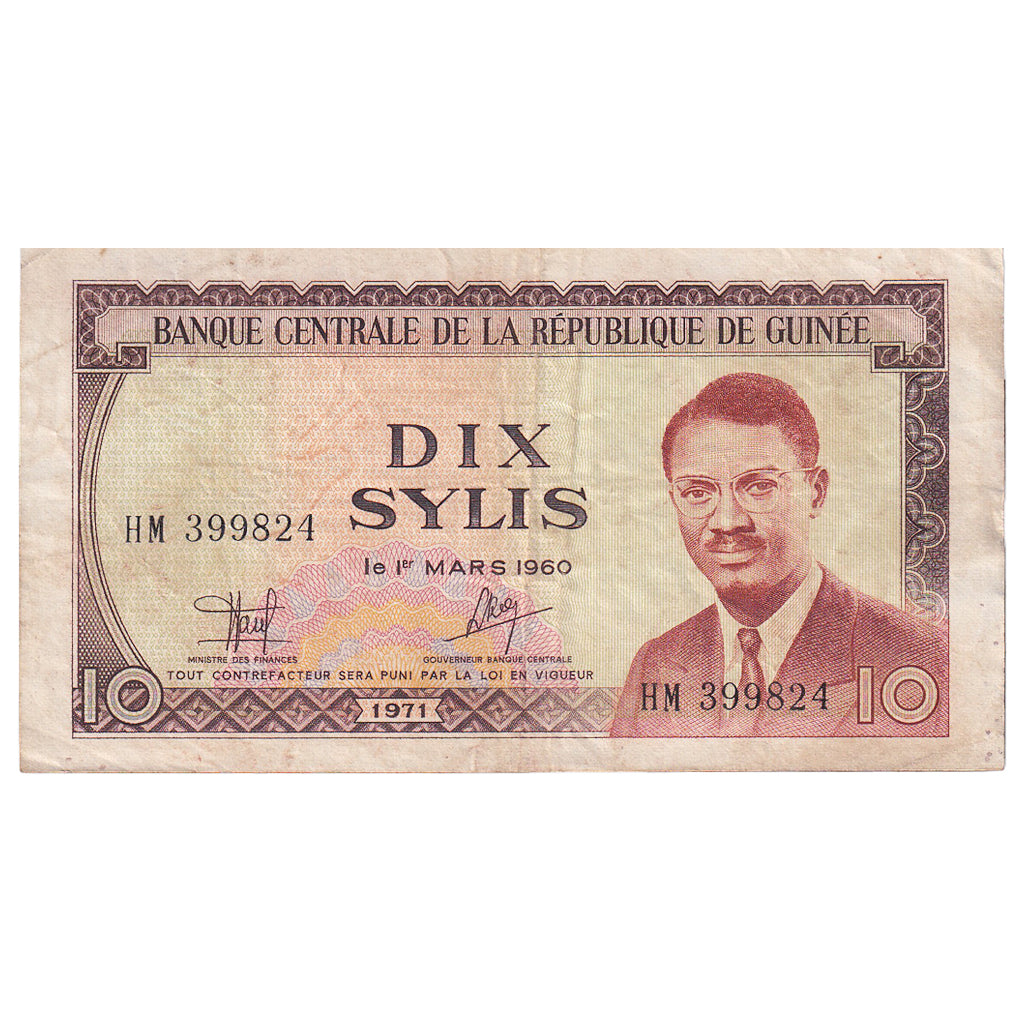 Gvineja, 
  
  10 Sylis, 
  
  1960