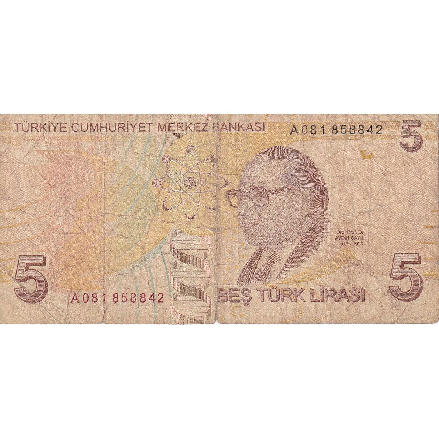 Turčija, 
  
  5 lir, 
  
  2009