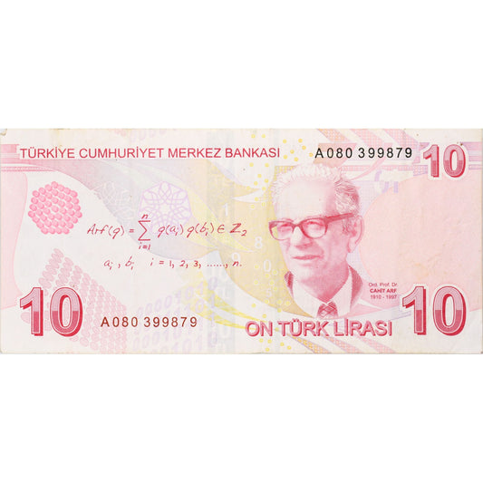 Turčija, 
  
  10 lir, 
  
  2009