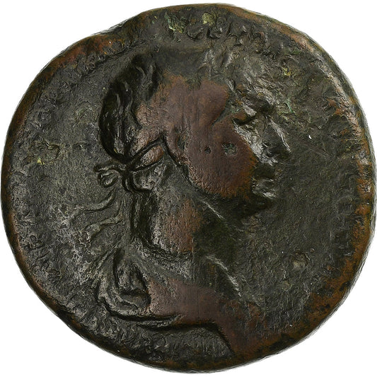 Trajan, 
  
  Sestercij, 
  
  114-117