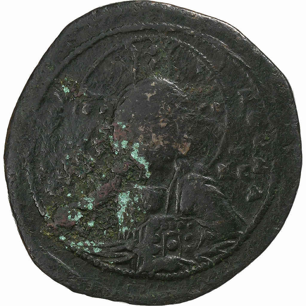 Bazilej II. in Konstantin VIII., 
  
  Follis, 
  
  976-1025