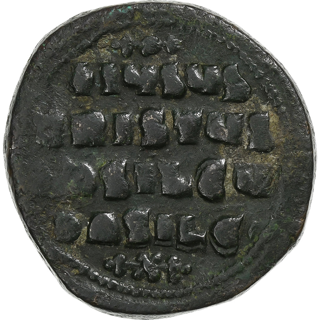 Bazilej II. in Konstantin VIII., 
  
  Follis, 
  
  976-1025