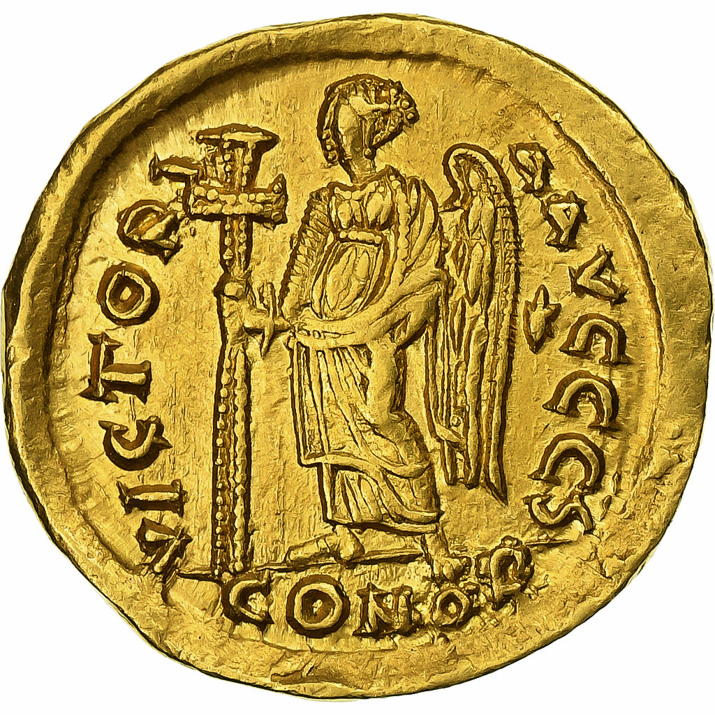 Anastazij I., 
  
  Solidus, 
  
  491-518