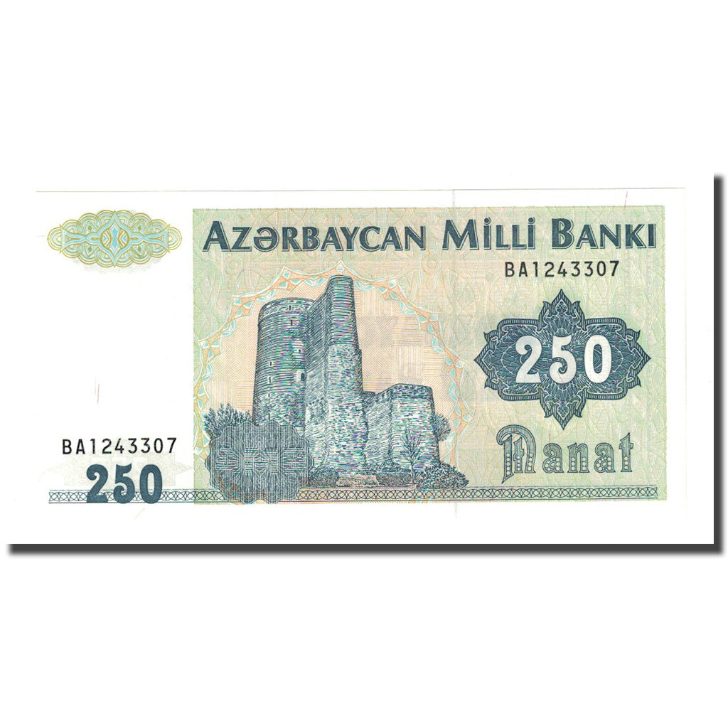 bankovec, 
  
  Azerbajdžan, 
  
  250 manatov