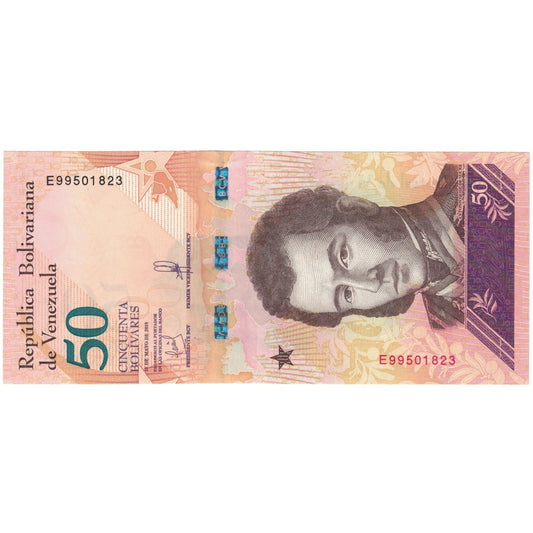 bankovec, 
  
  Venezuela, 
  
  50 bolivarjev