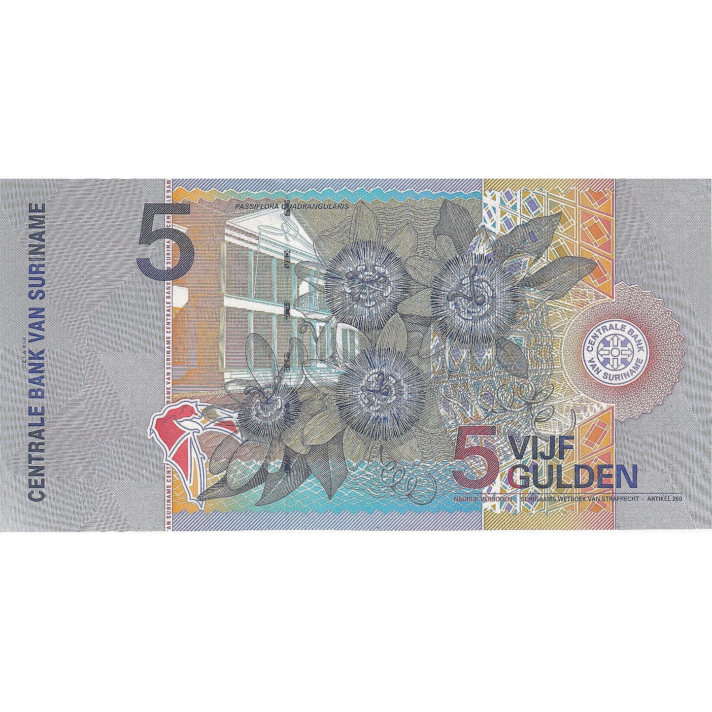 Surinam, 
  
  5 guldnov, 
  
  2000