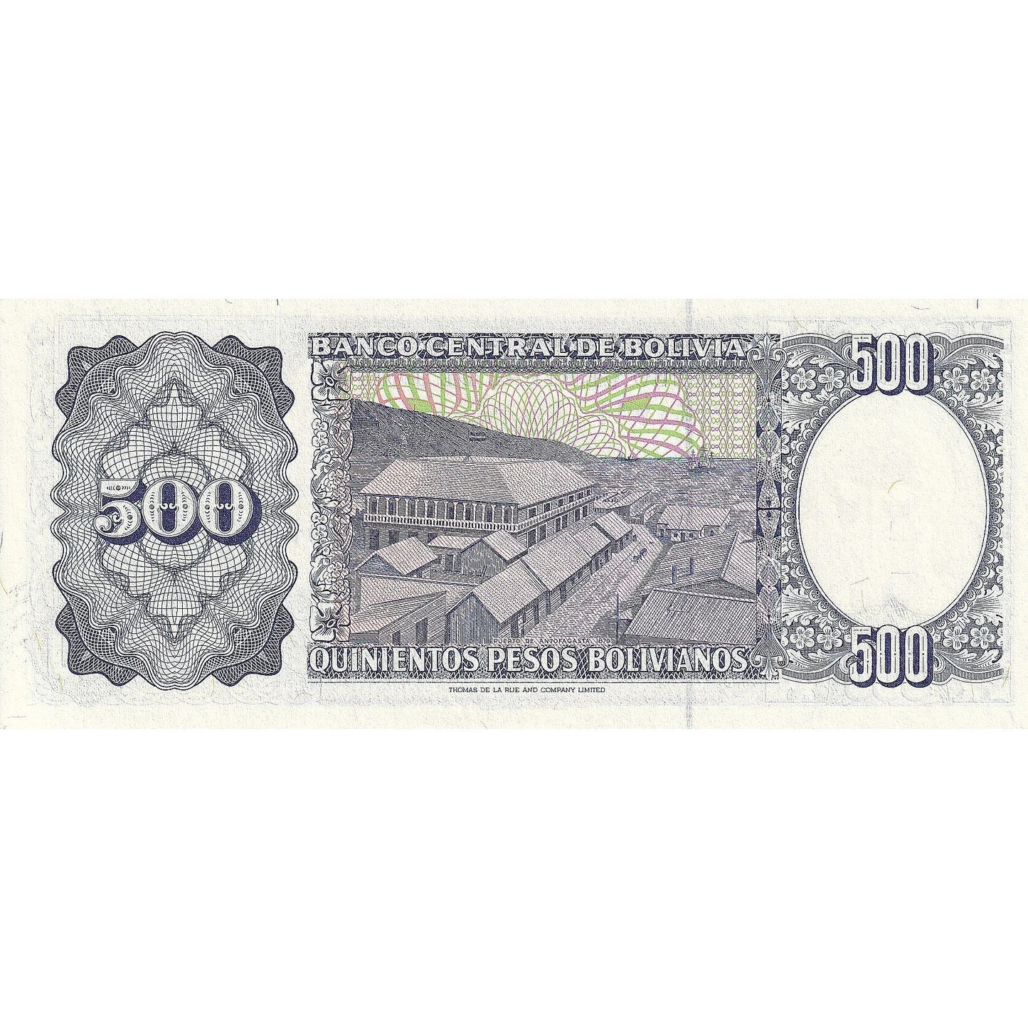 Bolivija, 
  
  500 bolivijskih pesosov, 
  
  1981-06-01