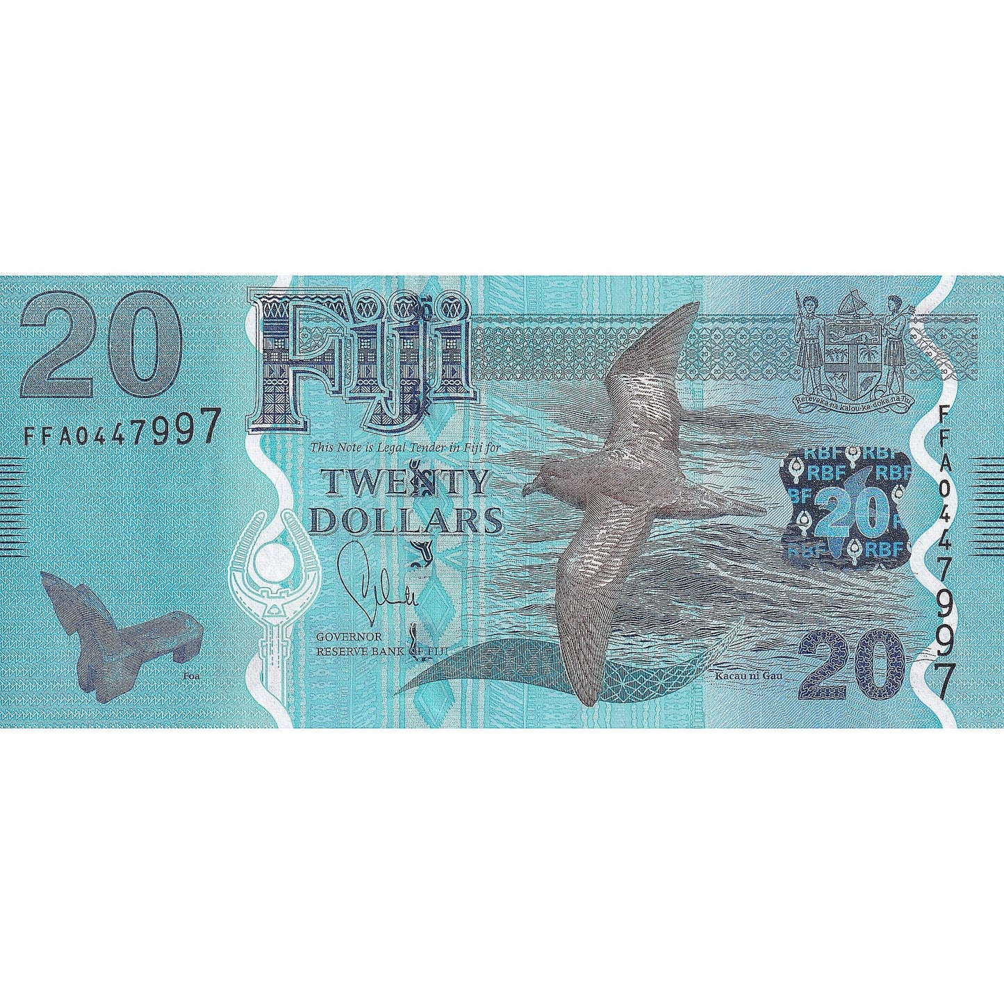 Fidži, 
  
  20 dolarjev, 
  
  2013