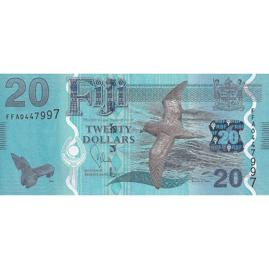 Fidži, 
  
  20 dolarjev, 
  
  2013