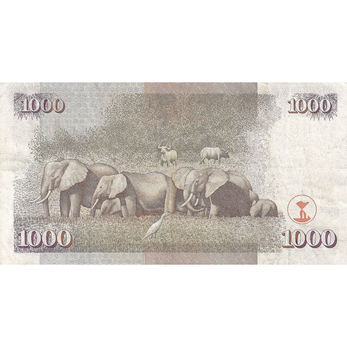 Kenija, 
  
  1000 šilingov, 
  
  1994