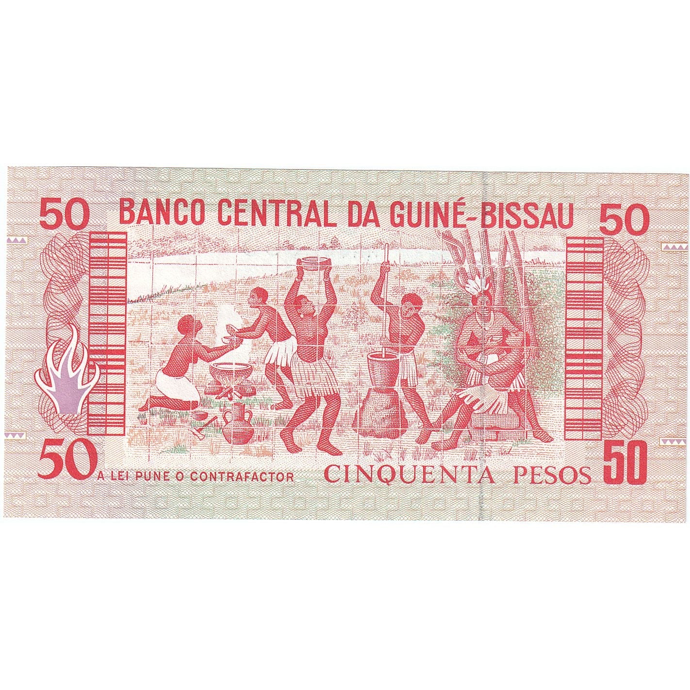 Gvineja Bissau, 
  
  50 pesov, 
  
  1990-03-01