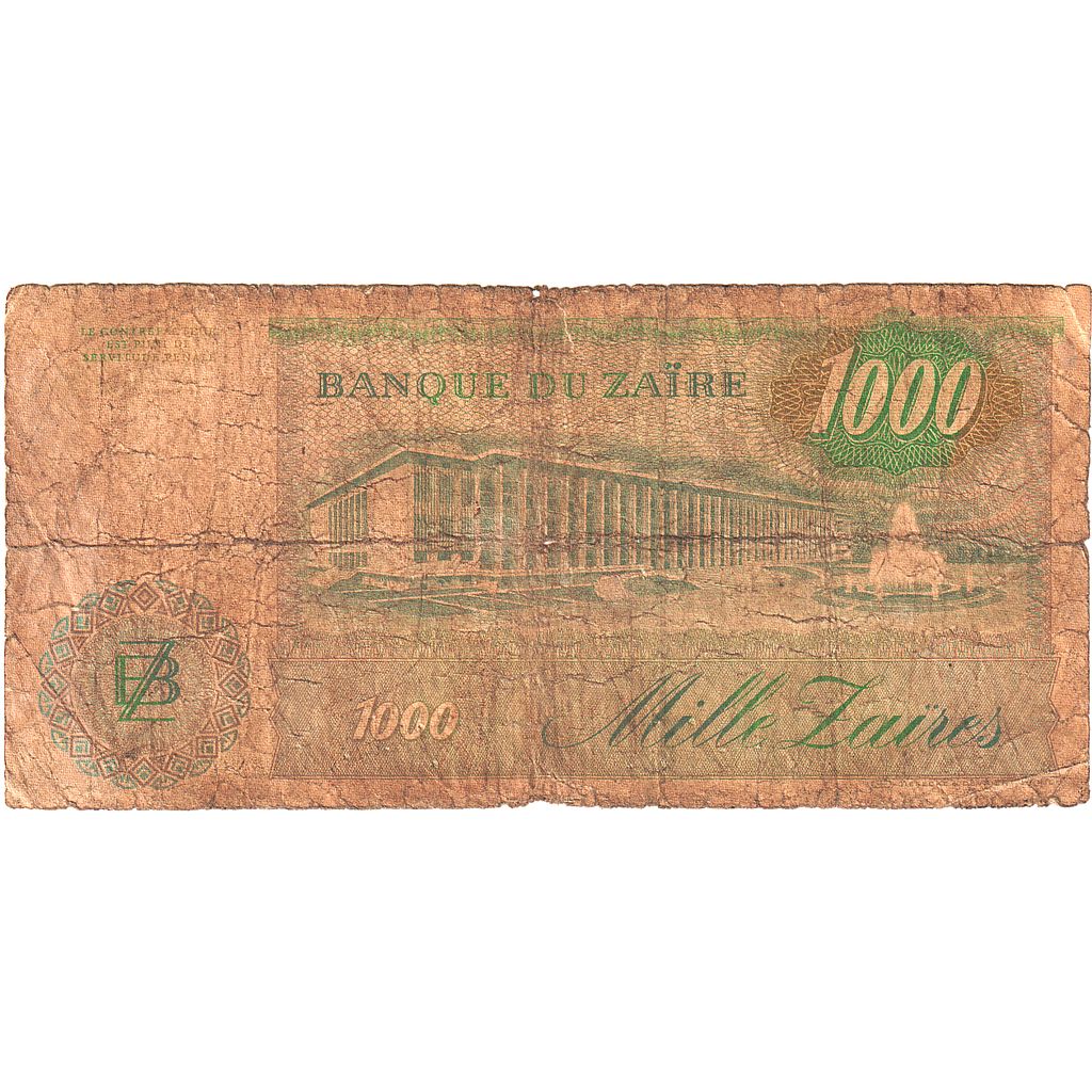 Zair, 
  
  1000 Zairjev, 
  
  1985