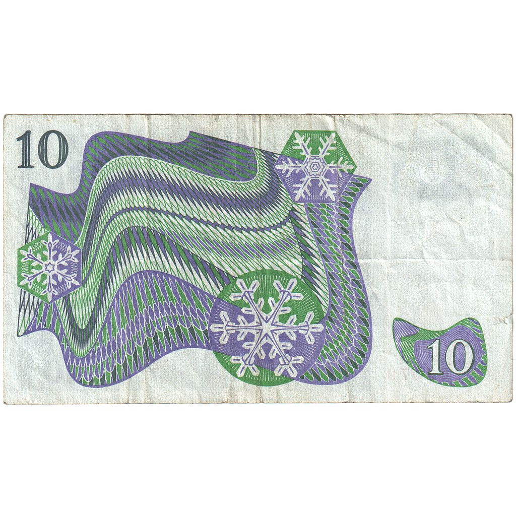 Švedska, 
  
  10 kron, 
  
  1987