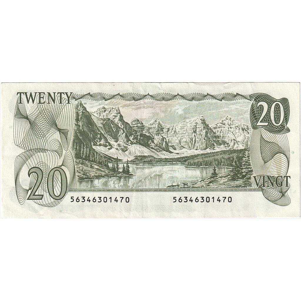 Kanada, 
  
  20 dolarjev, 
  
  1979