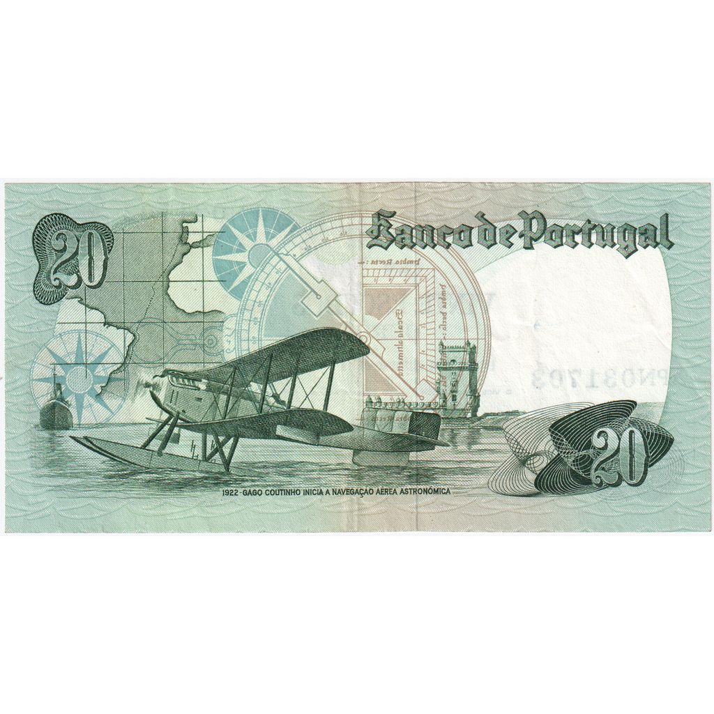 Portugalska, 
  
  20 eskudov, 
  
  1978-09-13