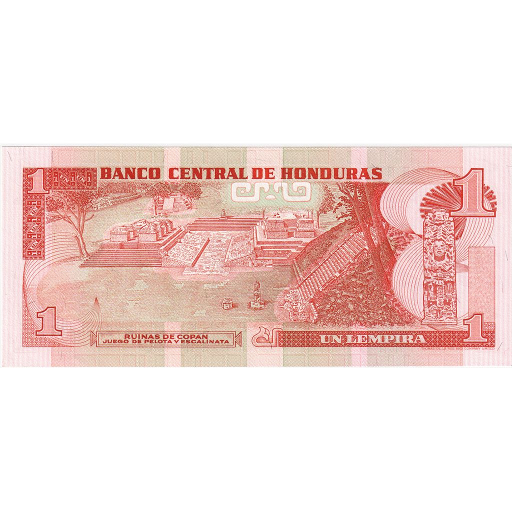 Honduras, 
  
  1 lempira, 
  
  1994-05-12