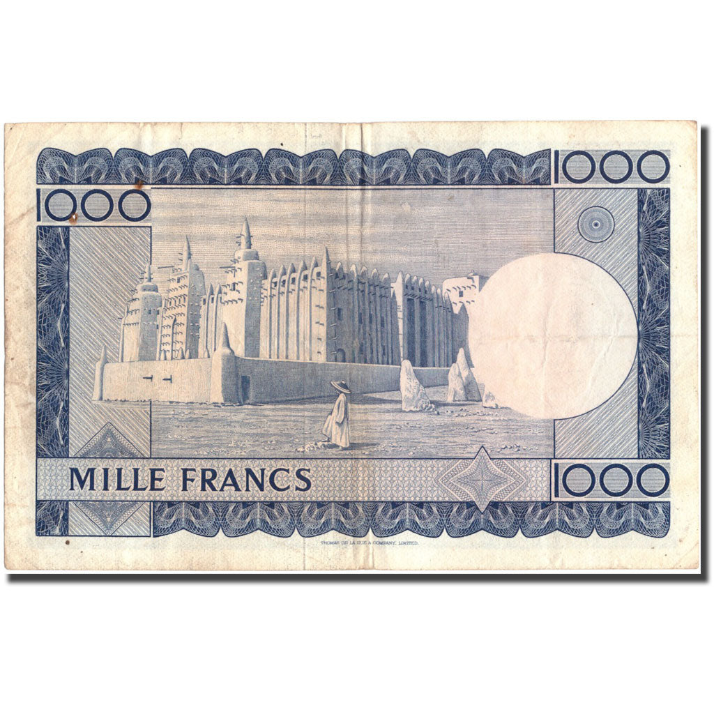 bankovec, 
  
  Mali, 
  
  1000 frankov