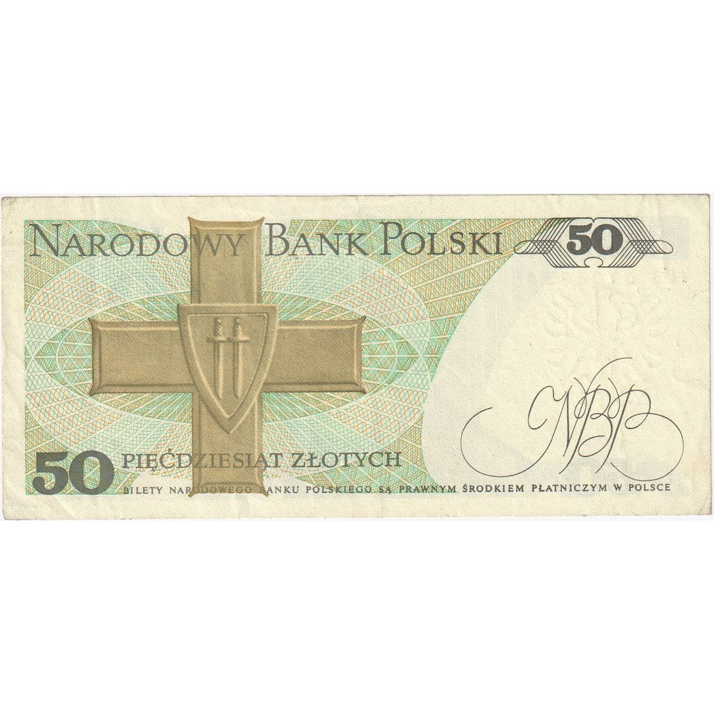 Poljska, 
  
  50 zlotov, 
  
  1998