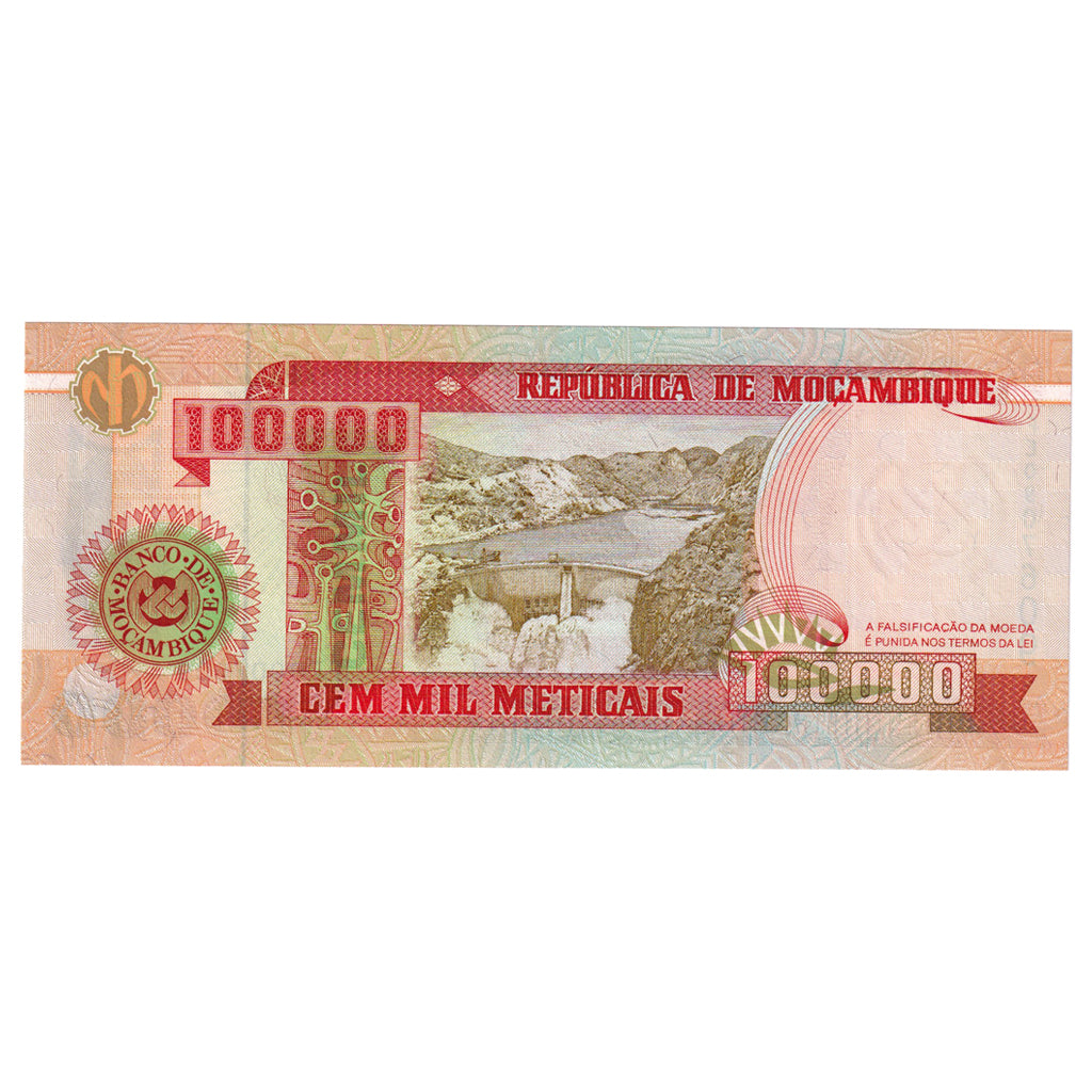 bankovec, 
  
  Mozambik, 
  
  100