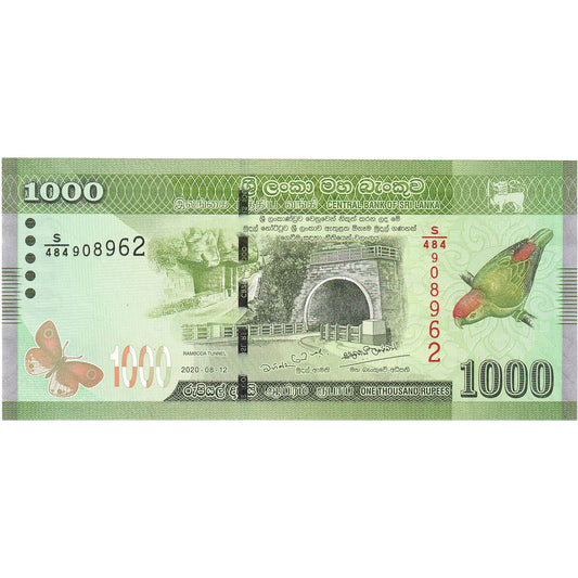 Šrilanka, 
  
  1000 rupij, 
  
  2020