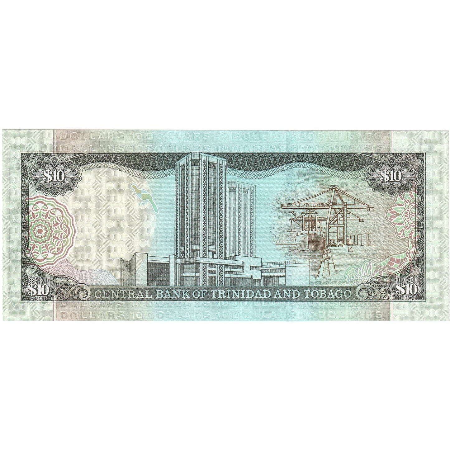 Trinidad in Tobago, 
  
  10 dolarjev, 
  
  2002