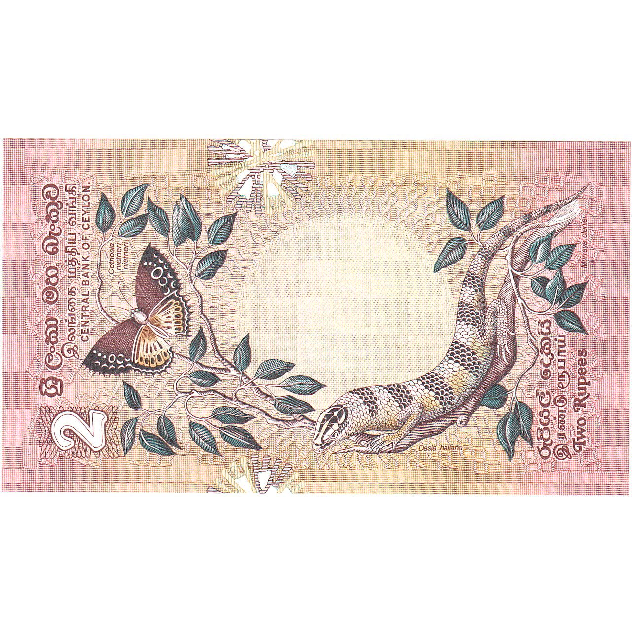 Šrilanka, 
  
  2 rupiji, 
  
  1979