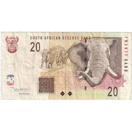 Južna Afrika, 
  
  20 randov, 
  
  2005