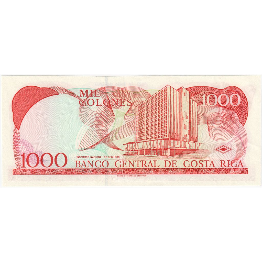 Kostarika, 
  
  1000 kolonov, 
  
  1997