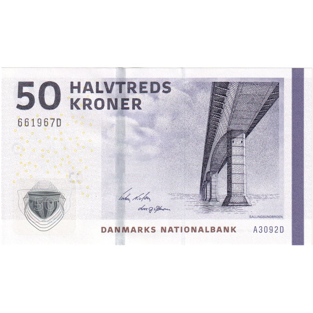 Danska, 
  
  50 kron, 
  
  2009