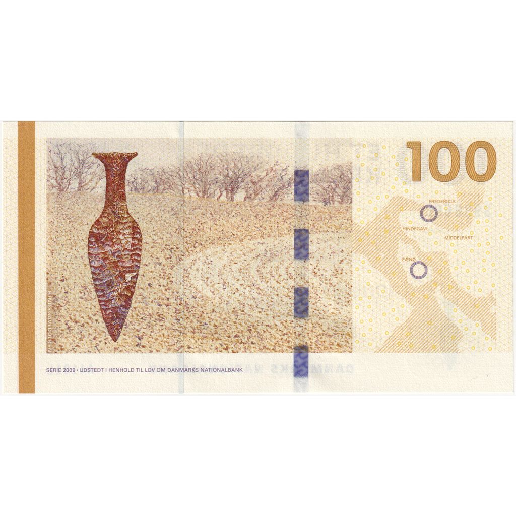 Danska, 
  
  100 kron, 
  
  2009