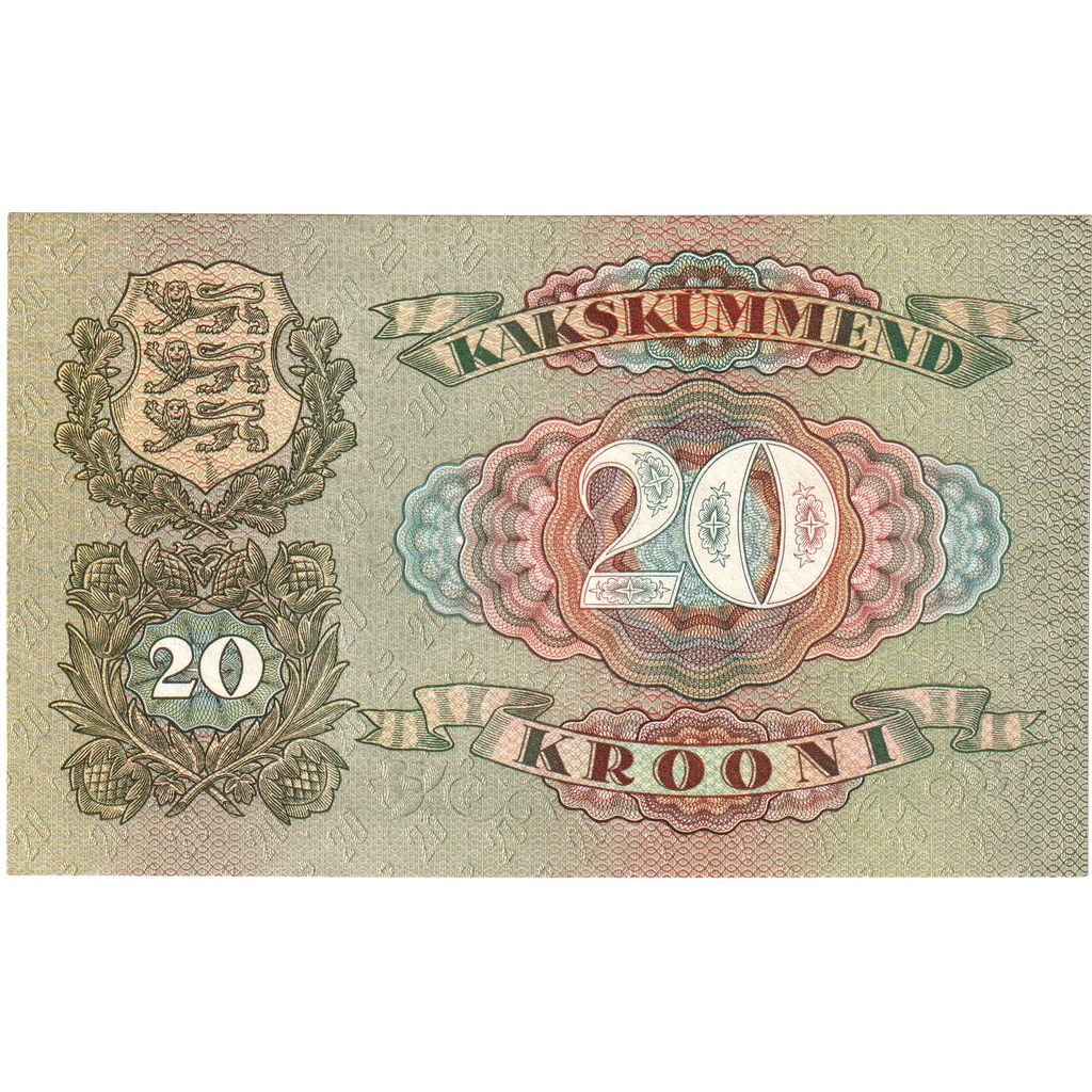 Estonija, 
  
  20 kron, 
  
  1932