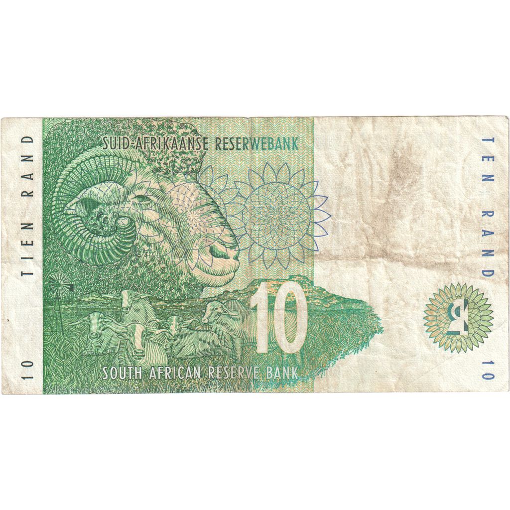 Južna Afrika, 
  
  10 randov, 
  
  VF (30-35)