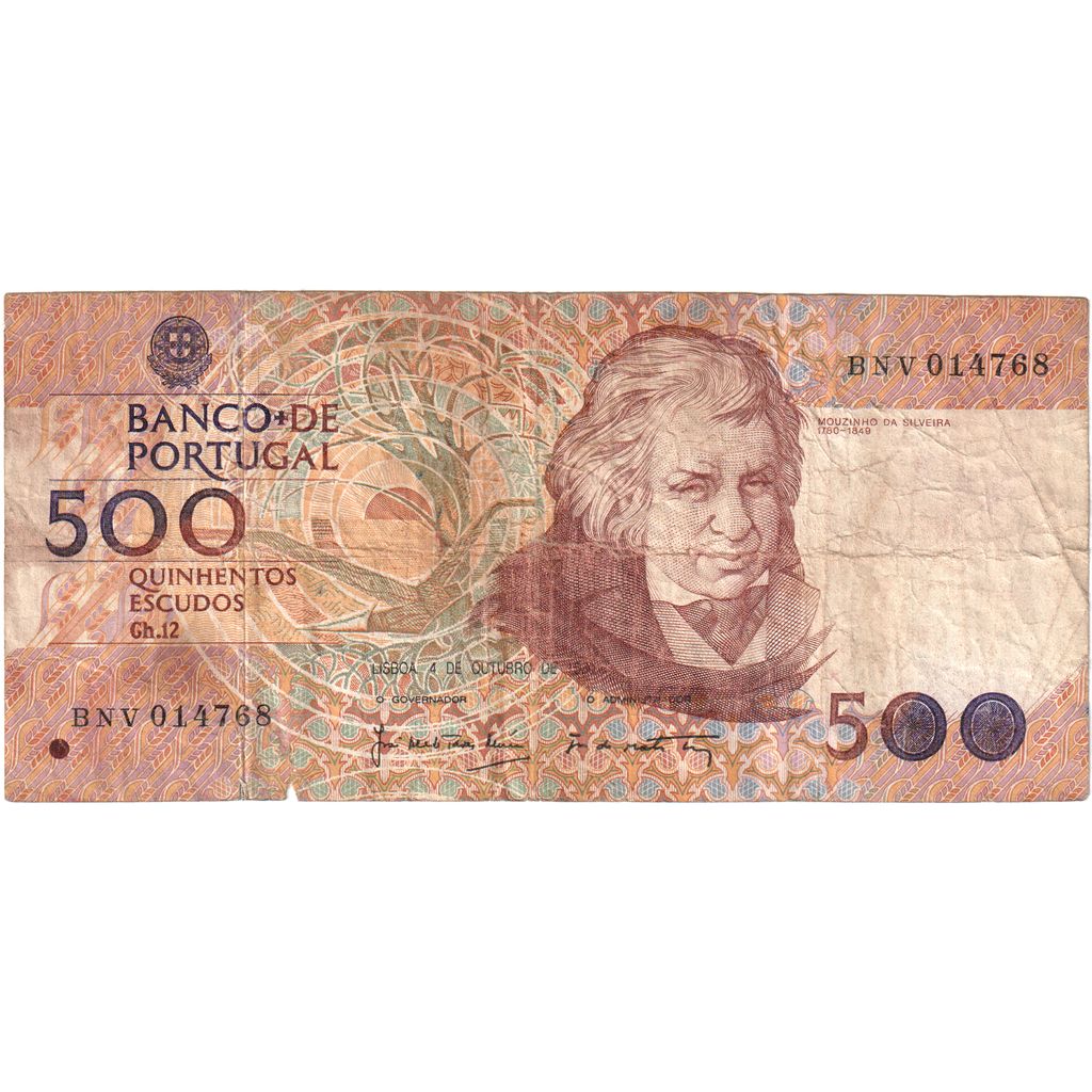 Portugalska, 
  
  500 eskudov, 
  
  VF (30-35)