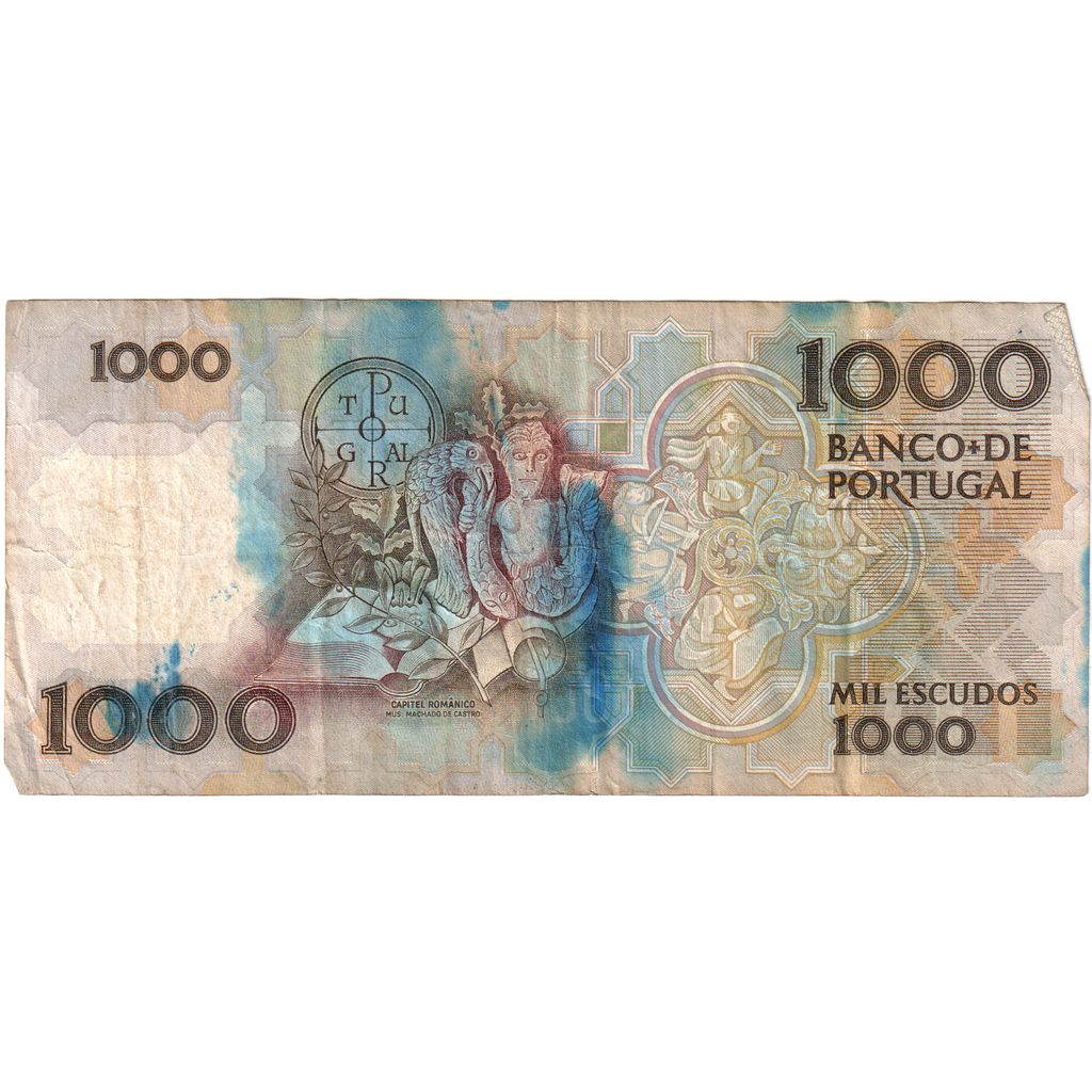 Portugalska, 
  
  1000 eskudov, 
  
  1988-12-22