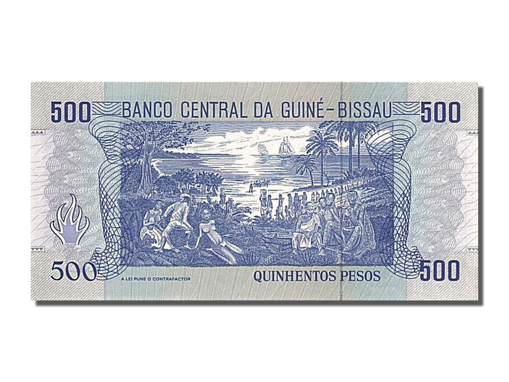 bankovec, 
  
  Gvineja Bissau, 
  
  500 pesov