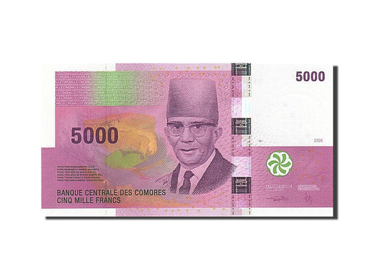 bankovec, 
  
  Komori, 
  
  5000 frankov