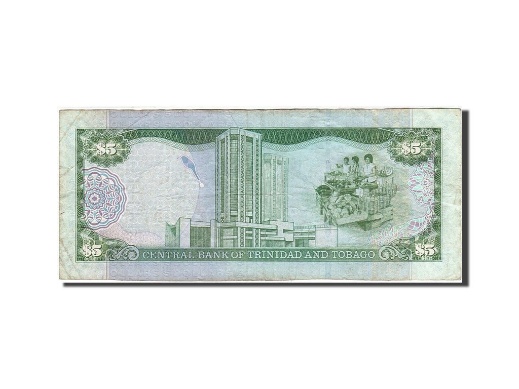 bankovec, 
  
  Trinidad in Tobago, 
  
  5 dolarjev