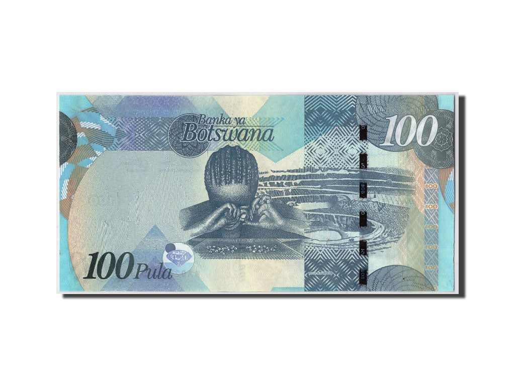 bankovec, 
  
  Bocvana, 
  
  100 Pula