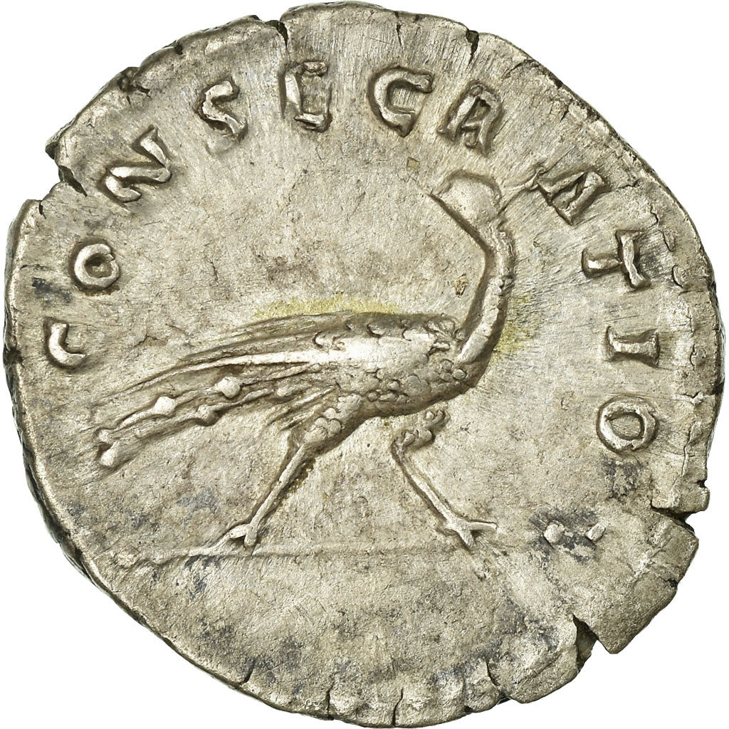 kovanec, 
  
  Faustina I, 
  
  Denarius