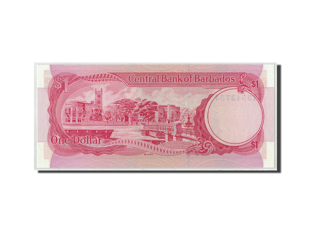 bankovec, 
  
  Barbados, 
  
  1 dolar