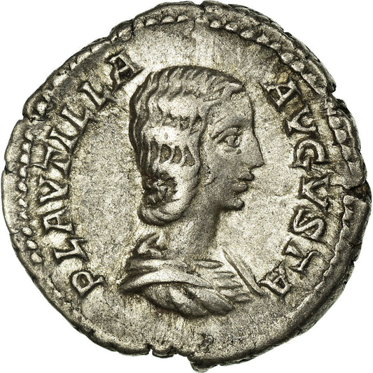 kovanec, 
  
  Plautilla, 
  
  Denarius