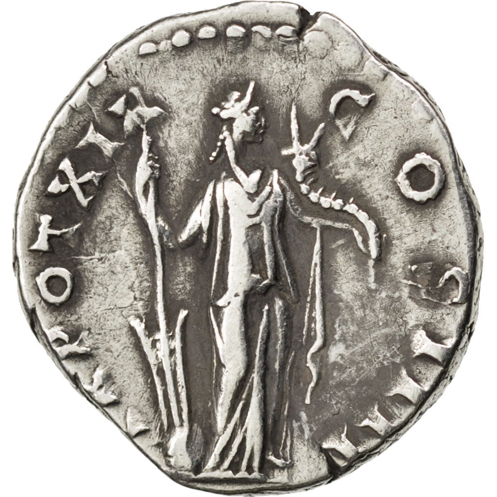 kovanec, 
  
  Antonin Pij, 
  
  Denarius