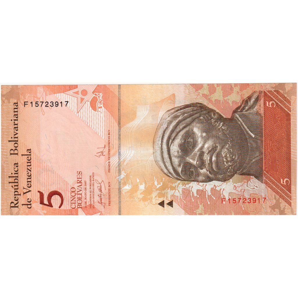 Venezuela, 
  
  5 Bolivarjev, 
  
  2007-05-24