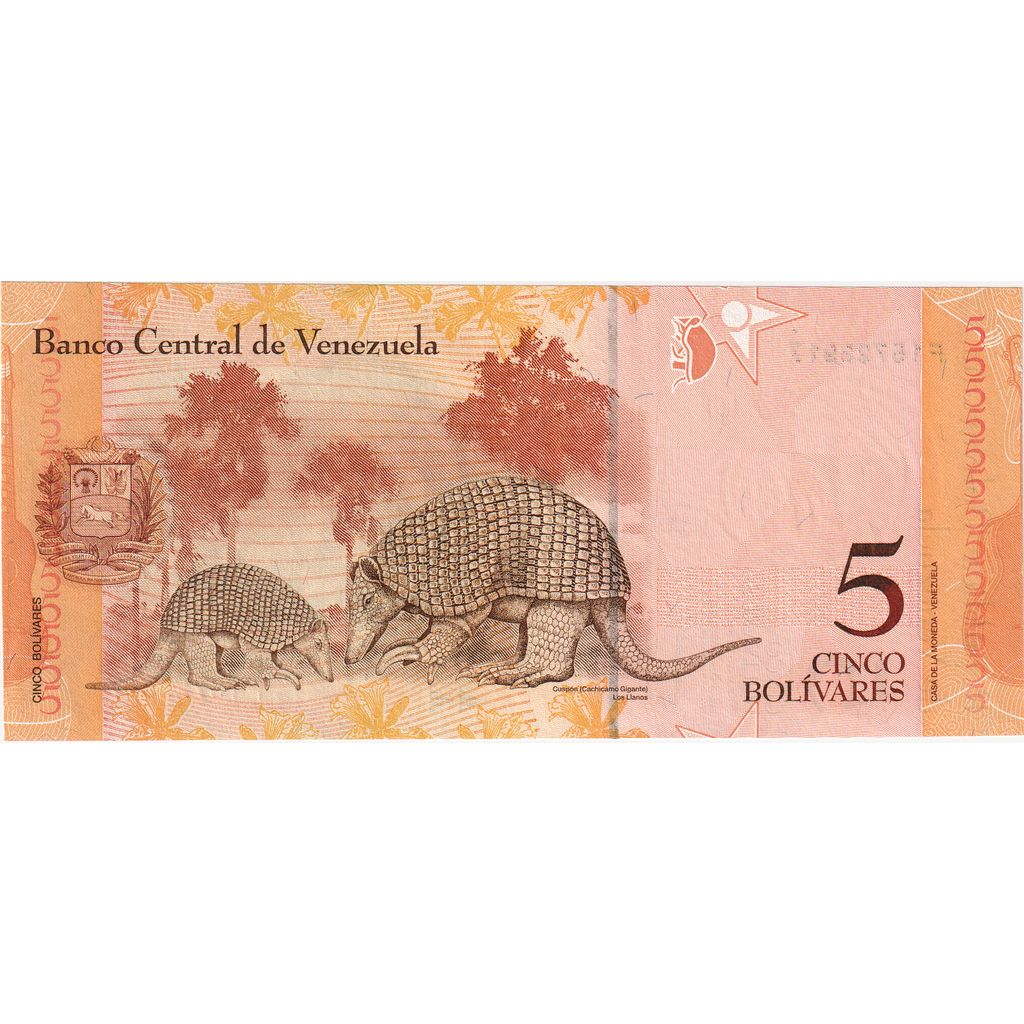 Venezuela, 
  
  5 Bolivarjev, 
  
  2007-05-24