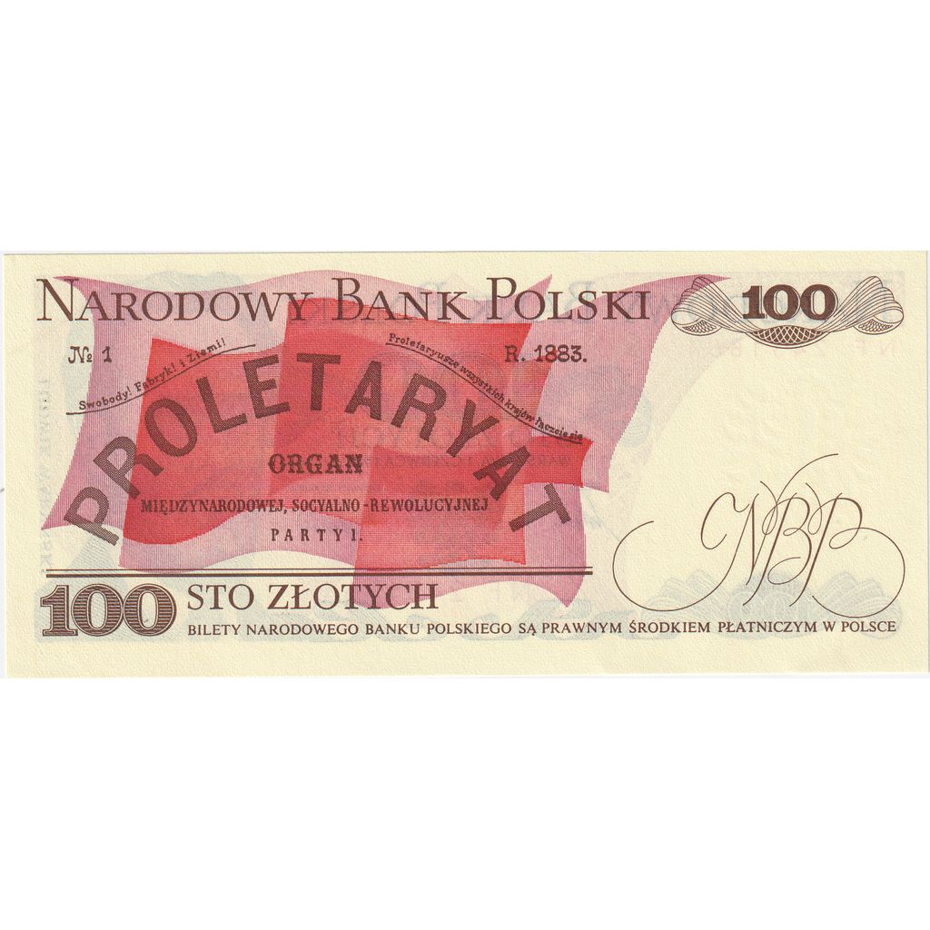 Poljska, 
  
  100 zlotov, 
  
  1986-12-01