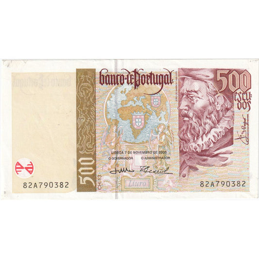 Portugalska, 
  
  500 eskudov, 
  
  1997-09-11