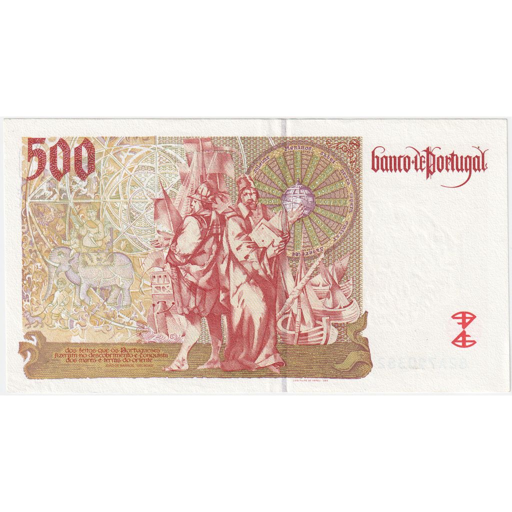 Portugalska, 
  
  500 eskudov, 
  
  1997-09-11