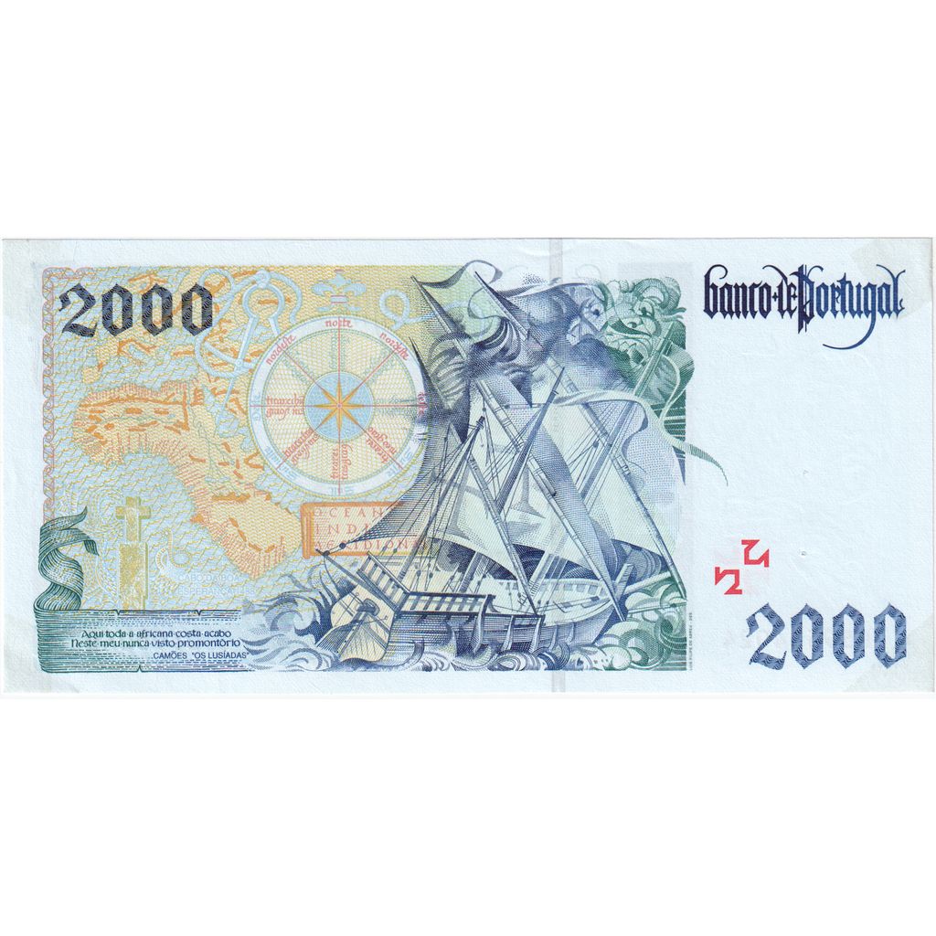 Portugalska, 
  
  2000 eskudov, 
  
  2000-11-07