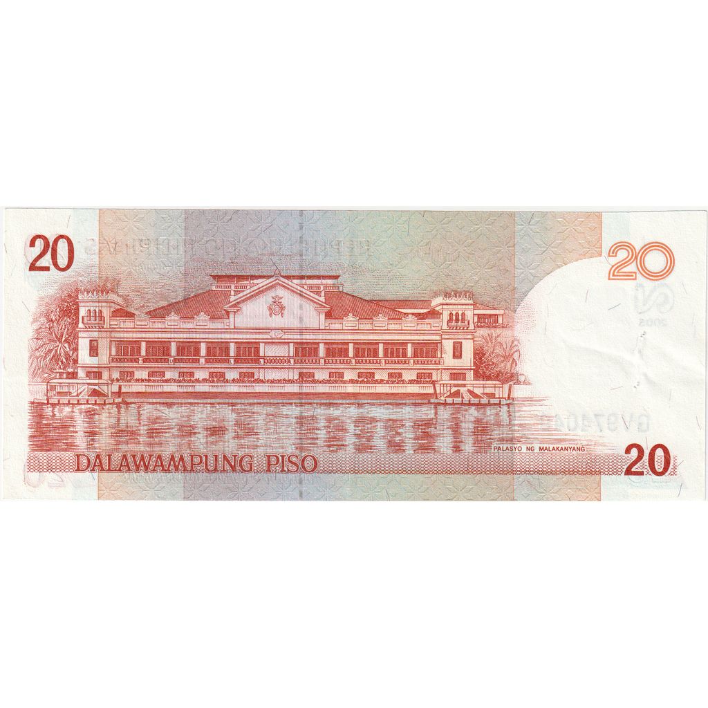 Filipini, 
  
  20 pisov, 
  
  AU (55-58)